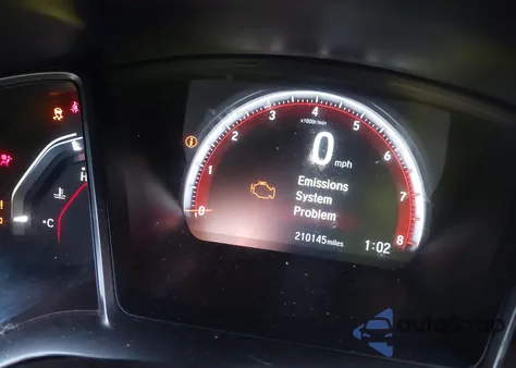 2018 Honda Civic Si из США, поврежденный, VIN 2HGFC3A5XJH756088